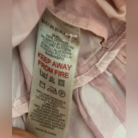 Pink Striped BURBERRY - Picture 4 of 4